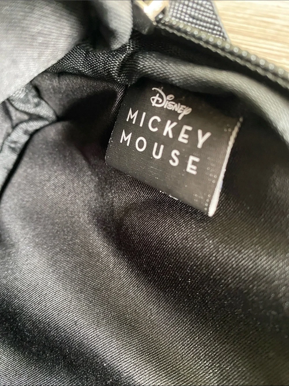 Disney Black and Red Mickey-Ear Kids Crossbody Wristlet Bag